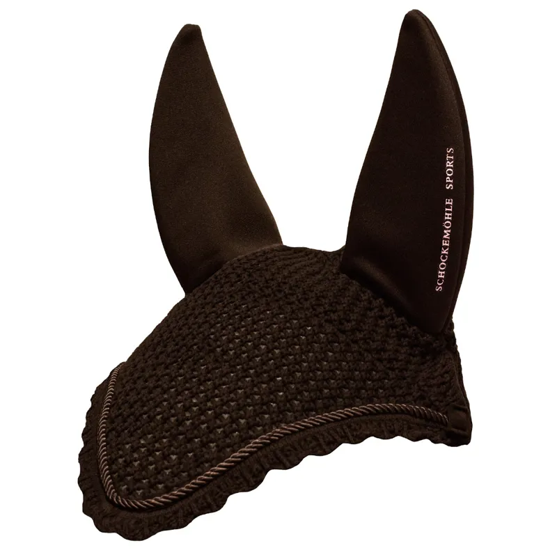 Schockemohle Air Silent Soundless Fly Veil - Chocolate